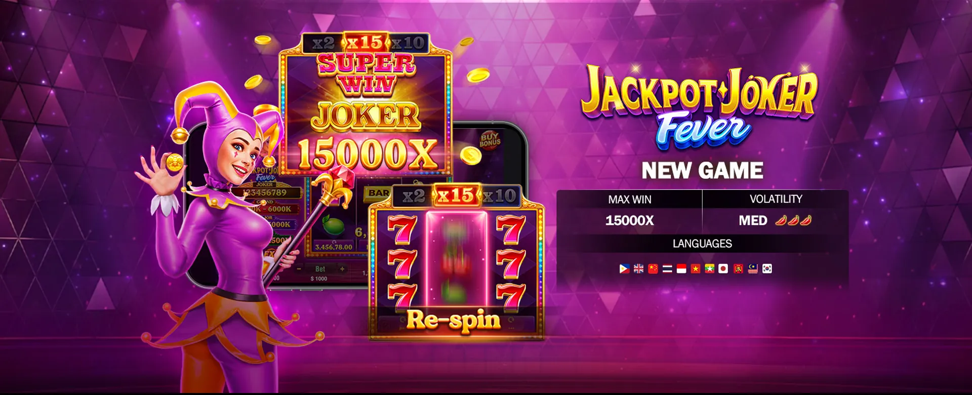 JiliLive App Login background with vibrant casino graphics